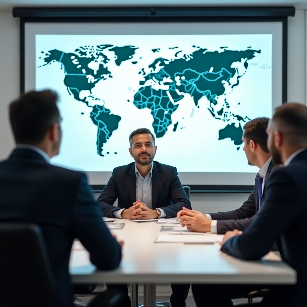 Reunión estratégica con inversores internacionales