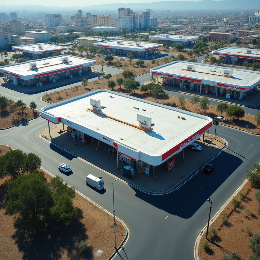 Red de estaciones de servicio modernizadas